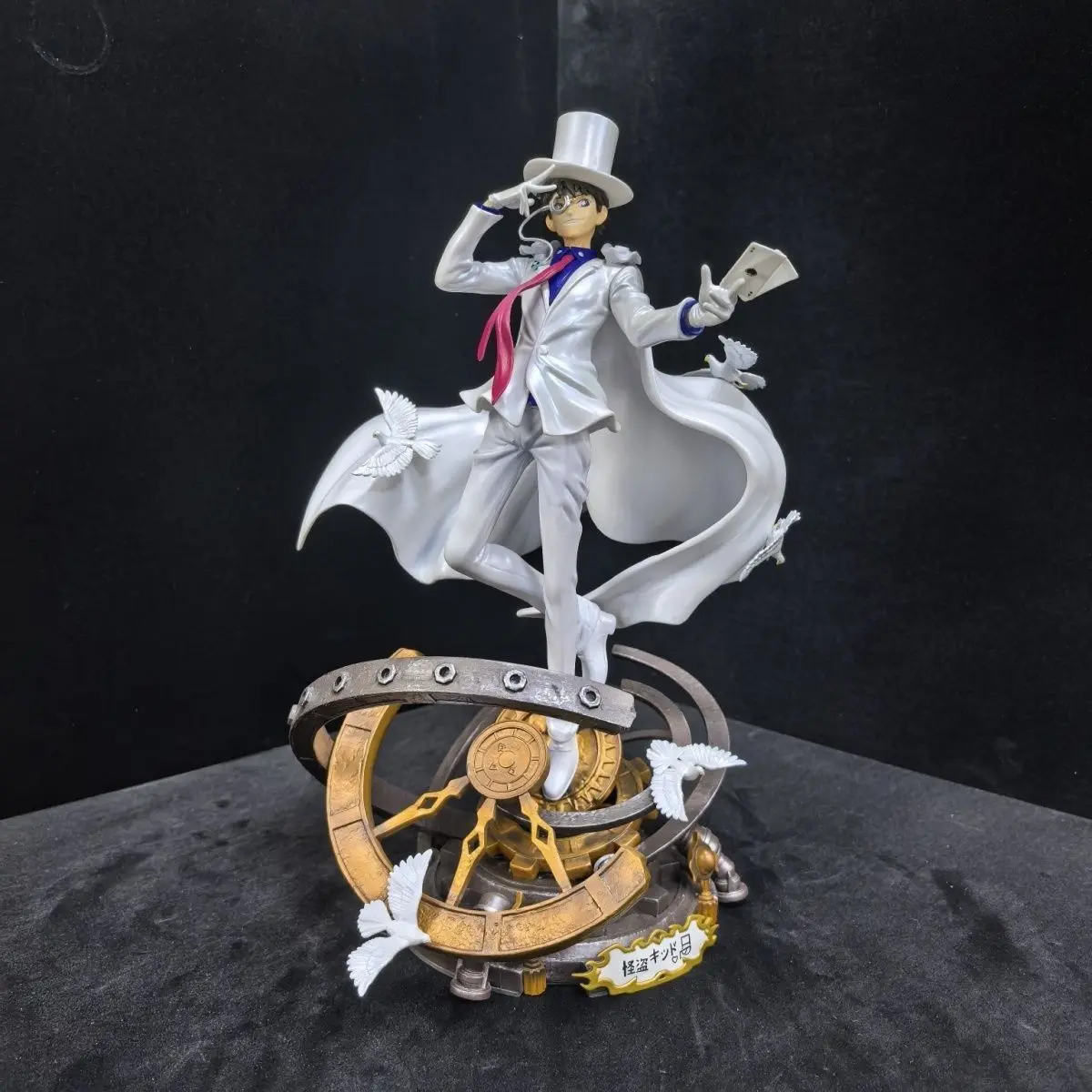 

Monster Thief Fire Phoenix Bob Series Figure GK Detective Kidd Conan Animation Ornament Peripheral Model Finished Product