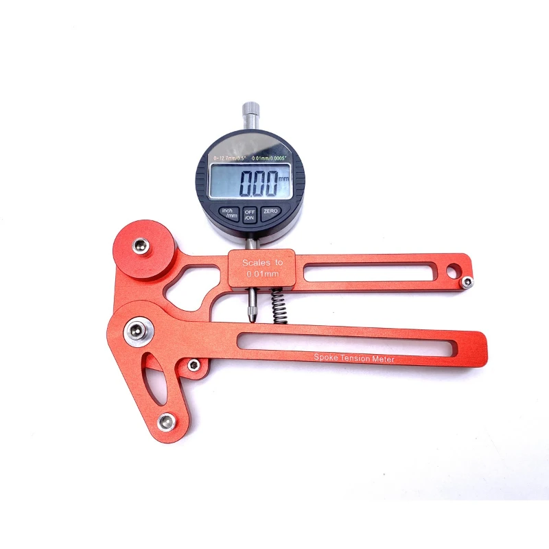 Bicycle Spoke Tensiometer Rim Adjustment Tool Wire Tension Adjustment Wheel Set Correction Riding