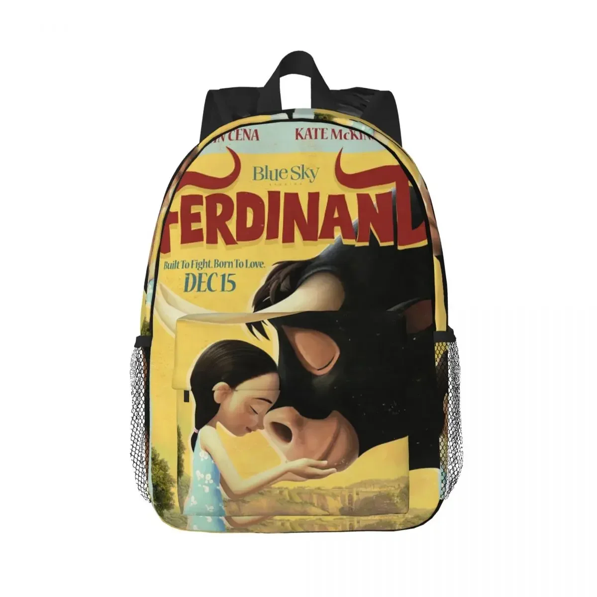 

Ferdinand Animated Short Films Backpack Hot Sale Daypack Large Capacity Boy Girls BookBag Shoulder Bags for Men Women School Bag