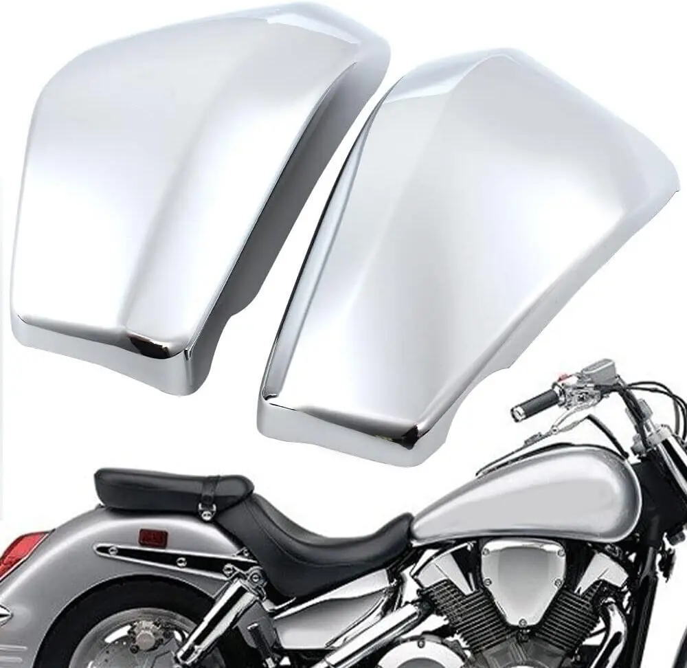 

1 Pairs Motorcycle Side Battery Fairing Cover Compatible For VTX 1300 R/Metro S/Spoke C/Custom T/Tourer Models 2003-2009