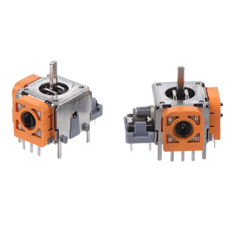 2pcs For Switch Pro Gamepad 3D Analog Joystick Rocker For PS3/PS4 Thumb Sticks Module Potentiometer Repair Parts Accessories