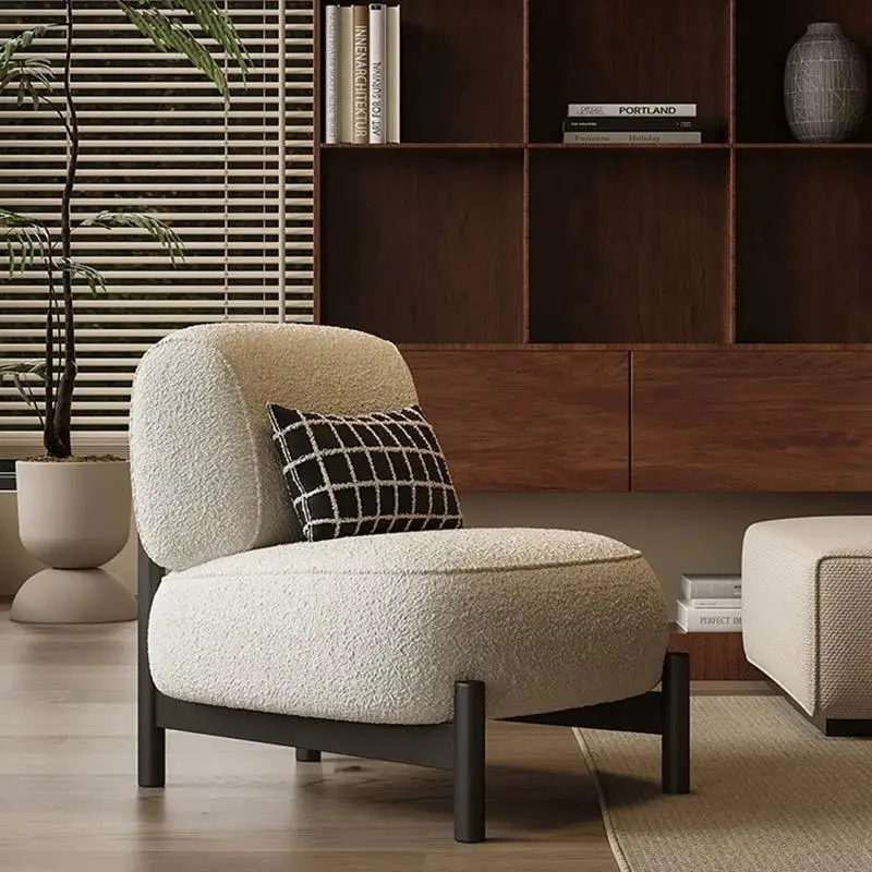 مصغرة الراحة كراسي غرفة المعيشة راحة واحدة الجناح الخلفي كراسي غرفة المعيشة الحديثة الفاخرة مريحة Sillones Modernos أثاث المنزل
