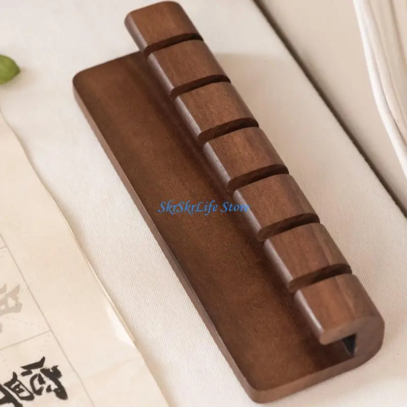 E65E Cable Holder 6-Slot Wall Mountable Cable Organiser With Smooth And Strong Holder