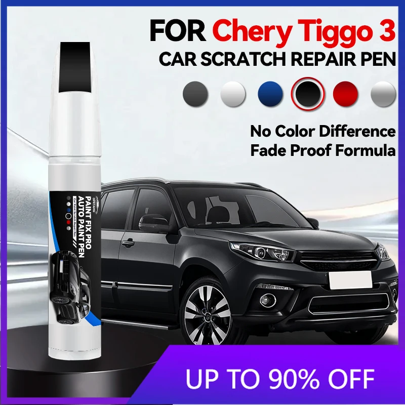 

Карандаш для подкраски Chirey Chery Tiggo 3, средство для ремонта автомобильной краски, удаления царапин, аксессуары для авто, белый, 030