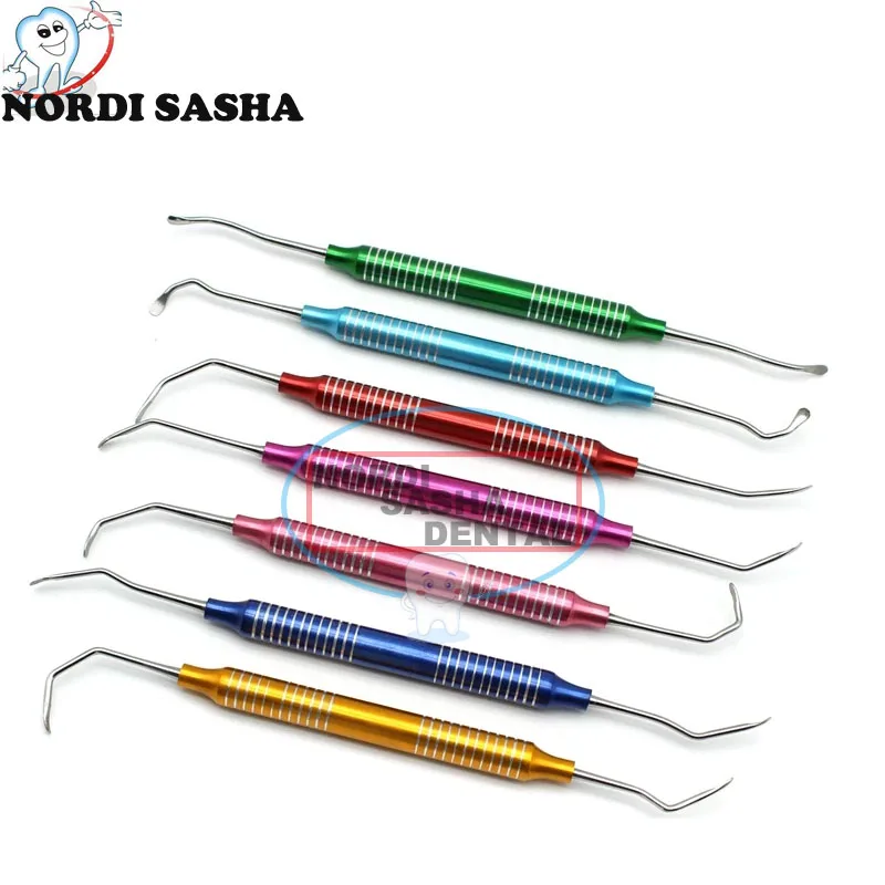 7Pcs/set Double Ends Dental Implant Sinus Lift Lifting Tool Dentistry Advanced Sinus Kit Dental Surigical Instrument