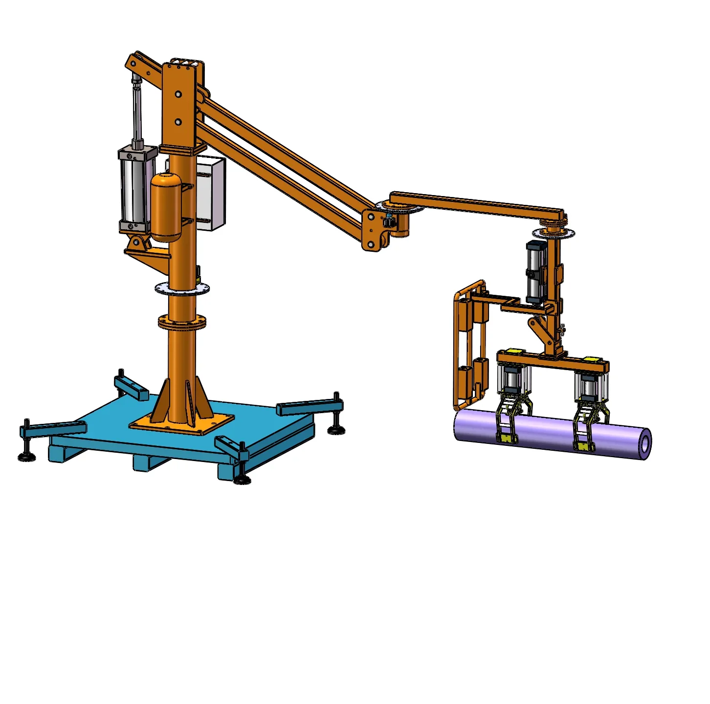 Weightless Rod Pipe Processor Pneumatic Manipulator