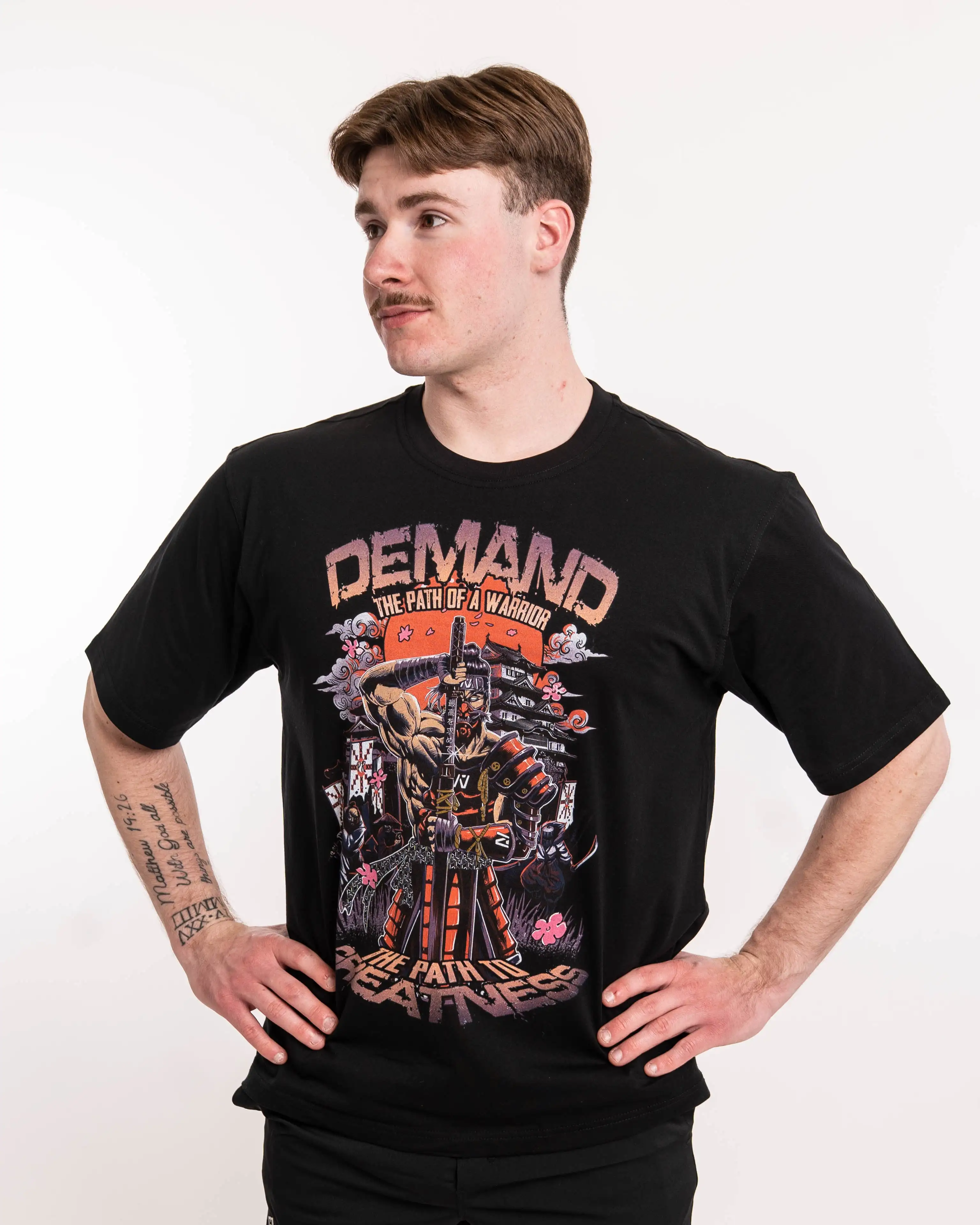 2026 New GYM Roman Warrior Over-Fit Unisex Shirt High-end Luxury Unisex Style Both of Men and Women