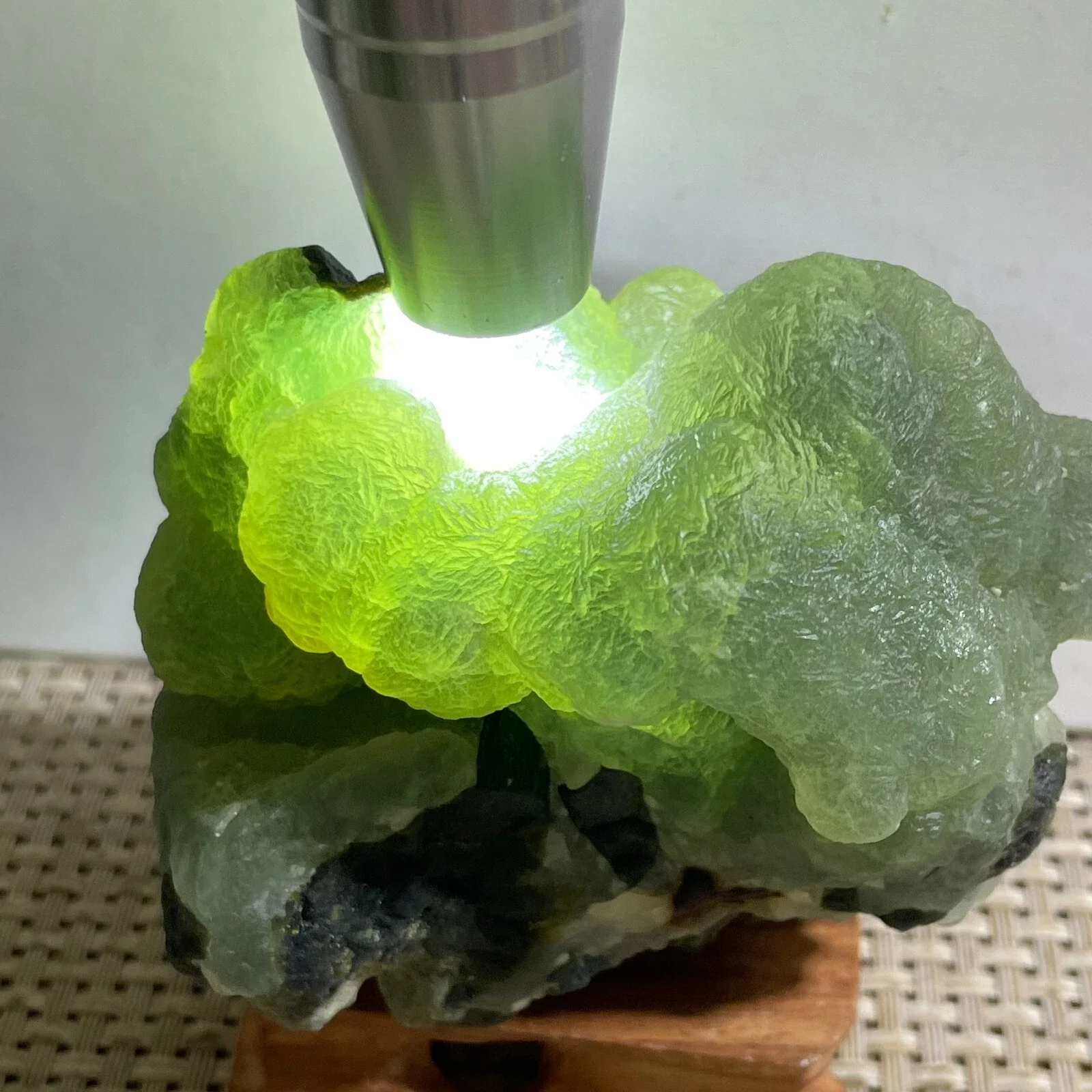 Natural Green Chalcedony Grape Agate Cluster, Quartz Crystal Green Agate Cluster, Mineral, Reiki, Healing Stone
