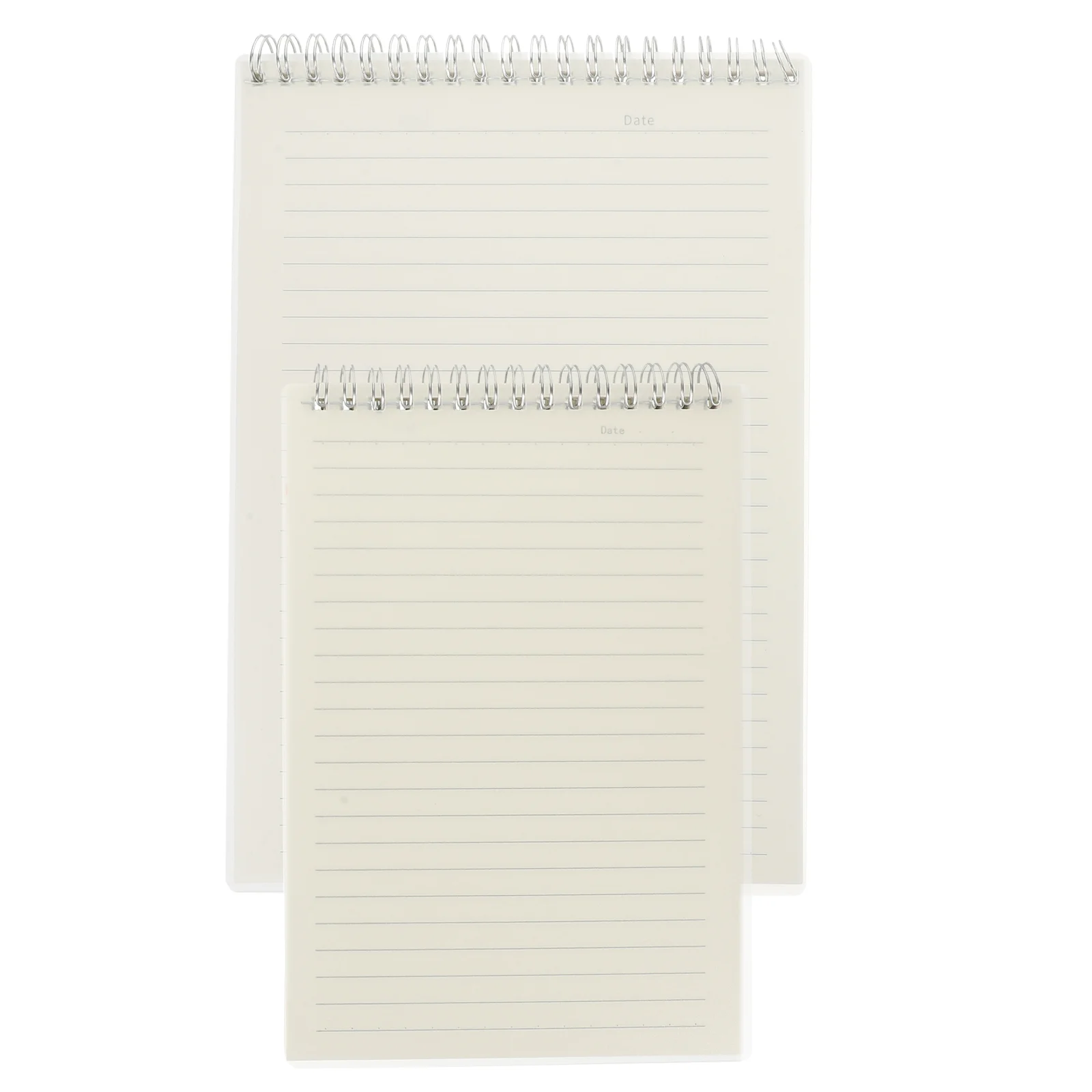 

2 Pcs Notebooks for School College Ruled Coil The Journaling Thicken Grid Paper Spiral