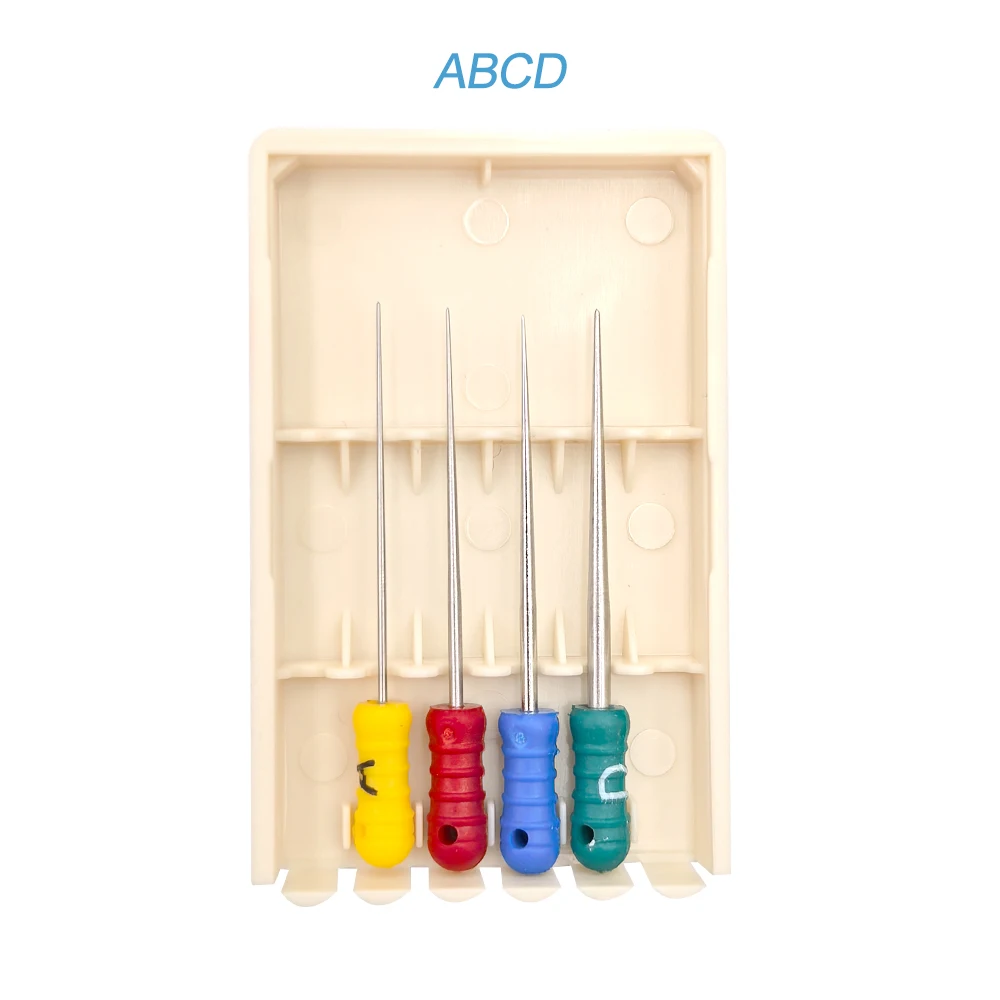 

Stainless Steel Dental Tapered Finger Spreader Endo Handuse Root Canal Files Endodontic Obturation Instrument
