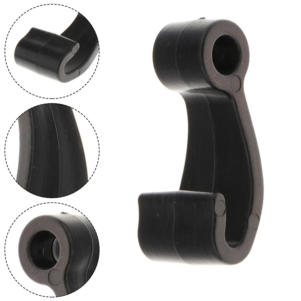 Hooks Tarpaulin Hook Kayak Accessories Plastic Hook 1pc Black Boat Hooks For Fixing Tarpaulin For Kayaking Inflatable Boat