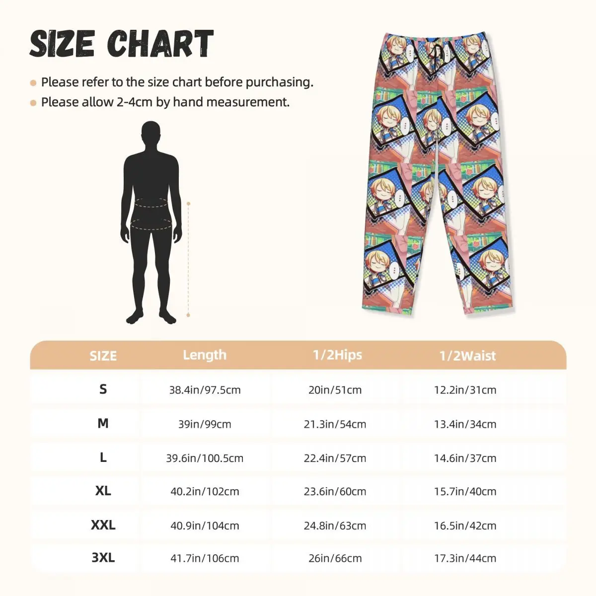 سروال بيجامة Tsukasa Anime Tenma مخصص للسيدات مطبوع عليه قيعان ملابس نوم مع جيوب #5