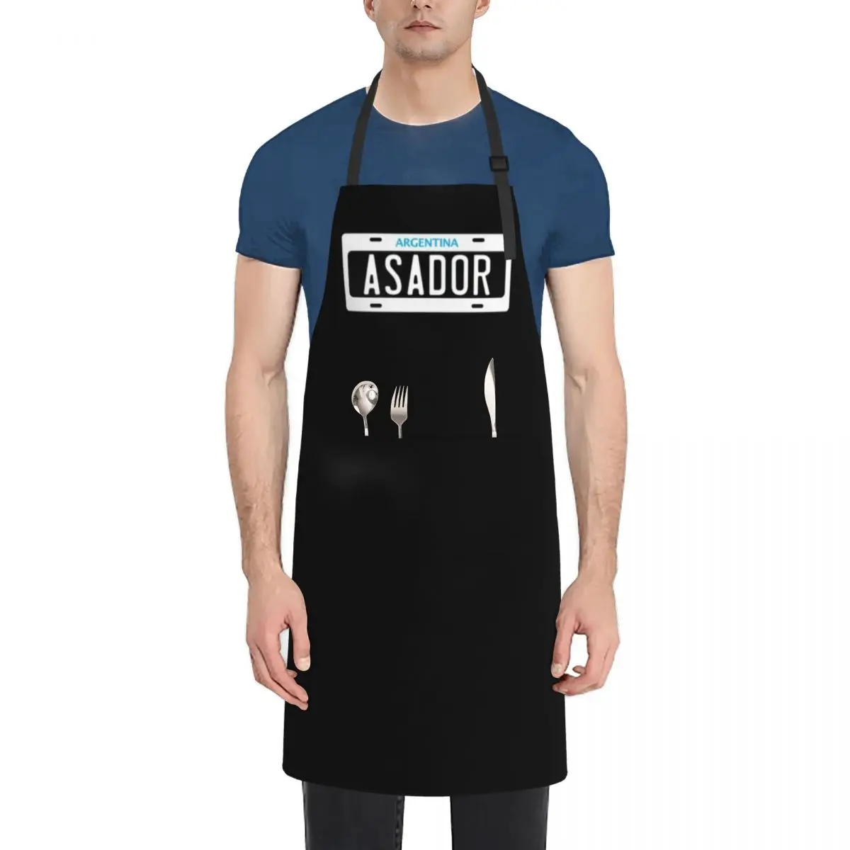 

Argentinian Asador Argentina BBQ Grillmaster Apron Customizable men Kitchens Accessories Apron