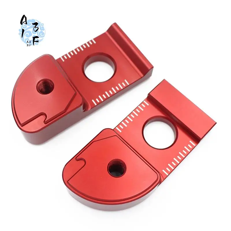 

A13F-Motorcycle Swingarm Stand Pick Up Chain Adjuster Blocks For Yamaha Tenere 700 XTZ 700 2019-2024 XSR 900 2016-2021