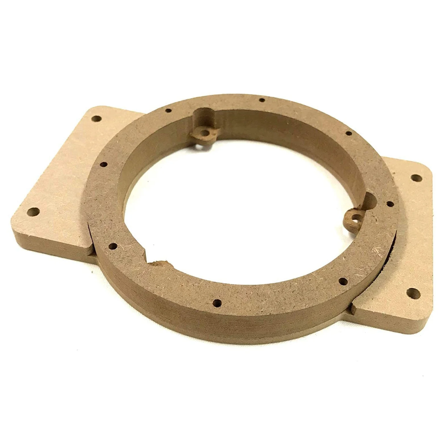 ABQB-Car Speaker Spacer Wooden Speaker Mounts For Jimny JB64 JB74 2018-2020 Car Audio Horn Refit Rings Mat Mount