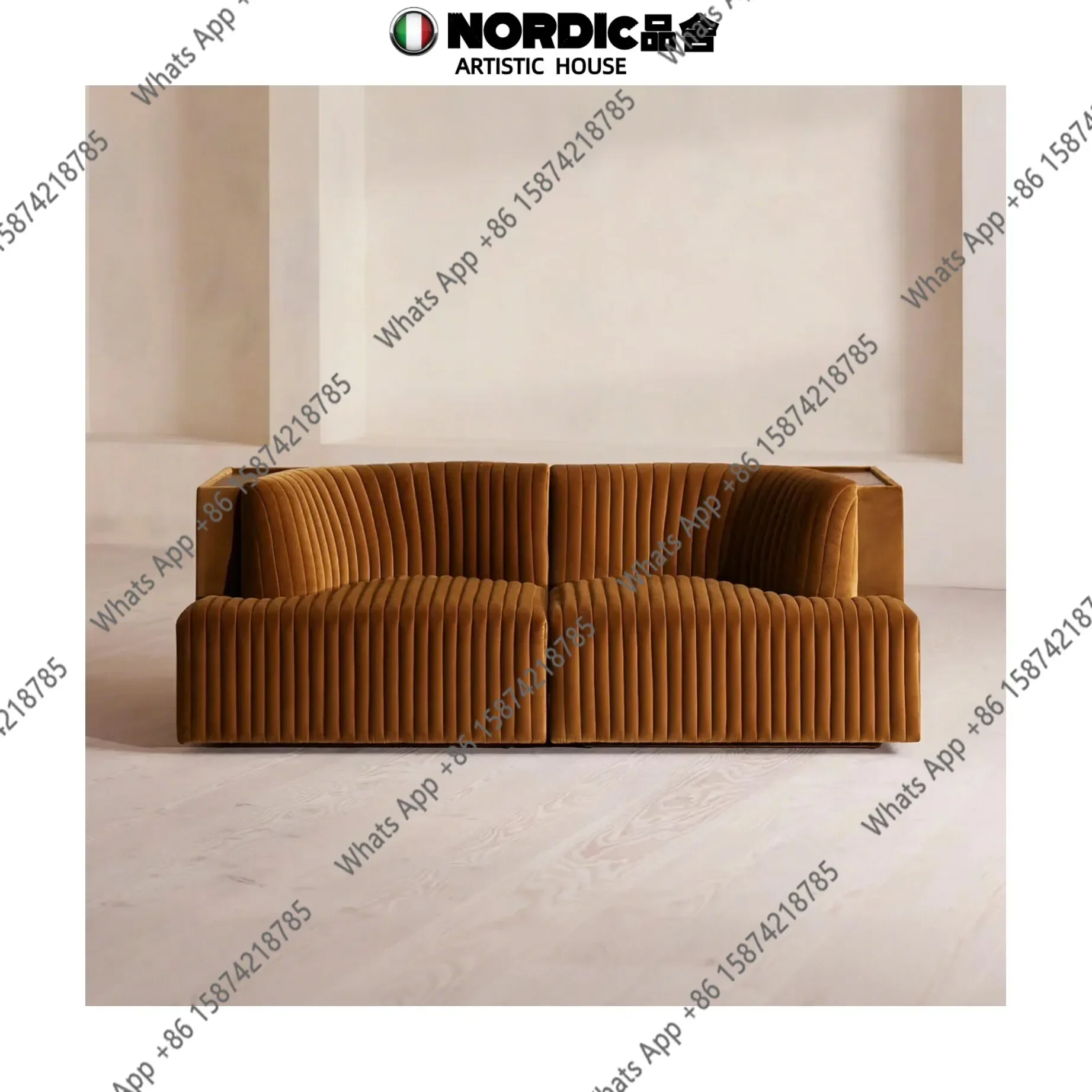 

Дизайнерский модульный диван в средневековом стиле, нестандартной формы, ретро, тканевый, для прихожей, в американском кантри-стиле