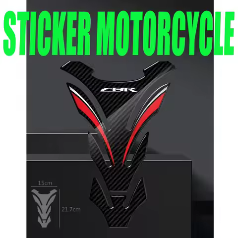 For Honda CBR 250RR 600RR 900RR 1000RR 650F 1100XX Fireblade 3D Carbon-look Motorcycle Tank Pad Protector Sticker
