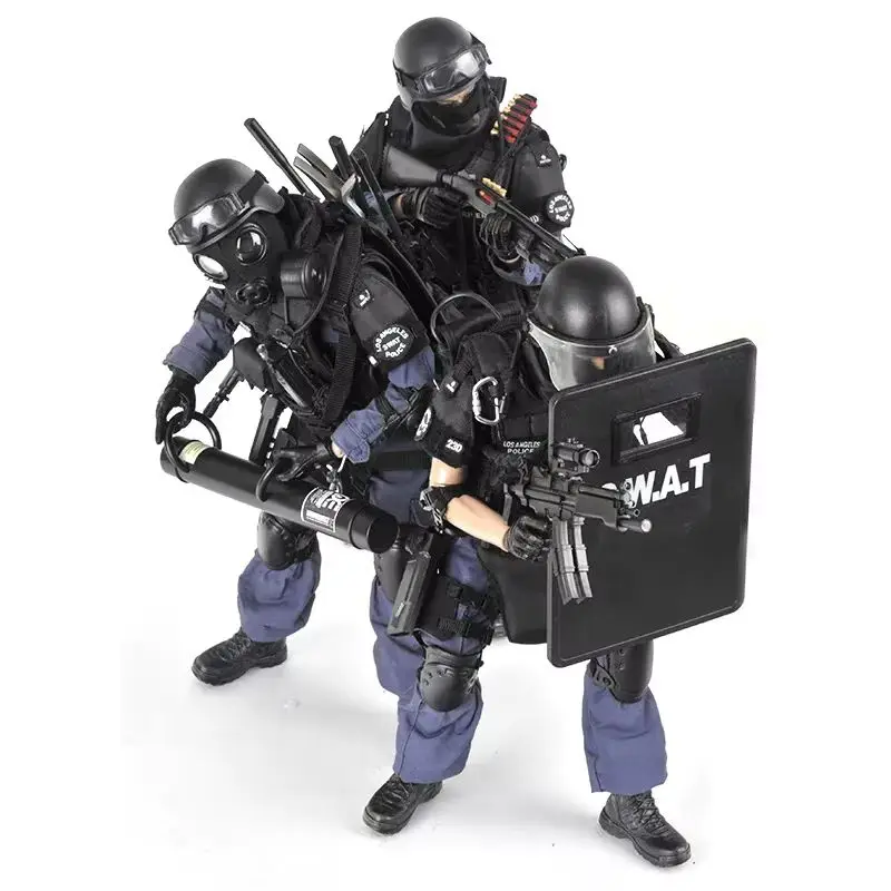 Nieuwe 1/6 Kadhobby Simulatie Technologie Militaire Gezamenlijke Pop Gelede Actiefiguren Swat Soldaat Model Kit Ornament Speelgoed Geschenken