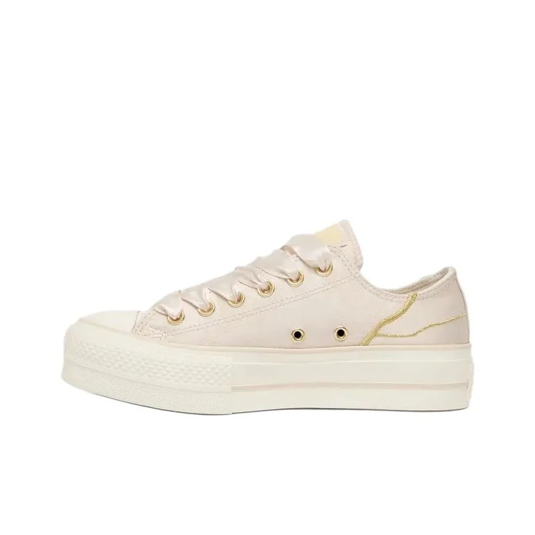 Converse All Star Lift Slip Resistant Abrasion Resistant Low top Skateboard Shoes Women's Brown A14213C