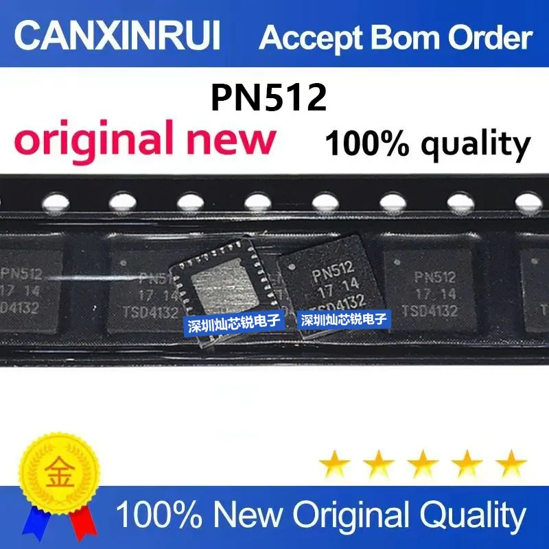 (5-100pieces)Brand new original PN512 PN5120A0HN1 C2 package QFN32 NFC front-end integrated chip