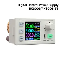 60V 6A RD 4 Digit Control Communication Power Supply RK6006 RK6006-BT Adjustable DC to DC Step Down Voltage Bench Buck Converter