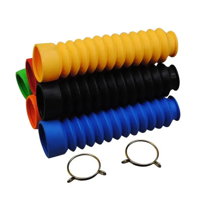 غطاء غبار من المطاط الطبيعي عالي الكثافة لامتصاص الصدمات الأمامي للدراجات النارية CG125. #2