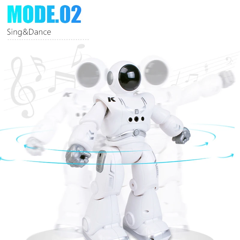 Robot de juguete para niño, Robots inteligentes, juguetes con Control remoto, regalo de cumpleaños para niños y niñas, juguetes educativos para edades tempranas