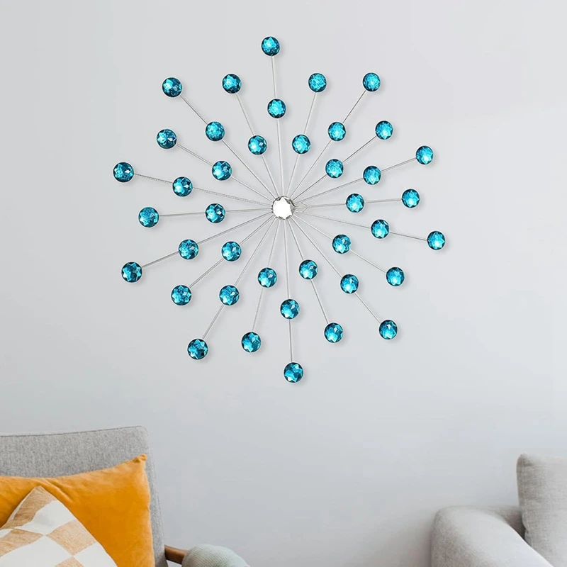 3D Bling Hanging Rhinestone Wall Decor, Arte decorativa para sala de estar, Casa, Quarto, Cozinha