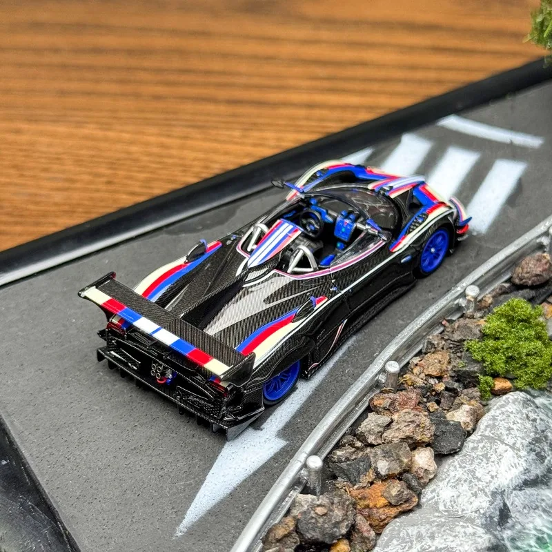 CM Model 1/64 ZONDA REVO BARCHETTA APAxpo Legering Motorvoertuig Speelgoed spuitgieten Metalen Model Collectie Jongen Kerstcadeaus