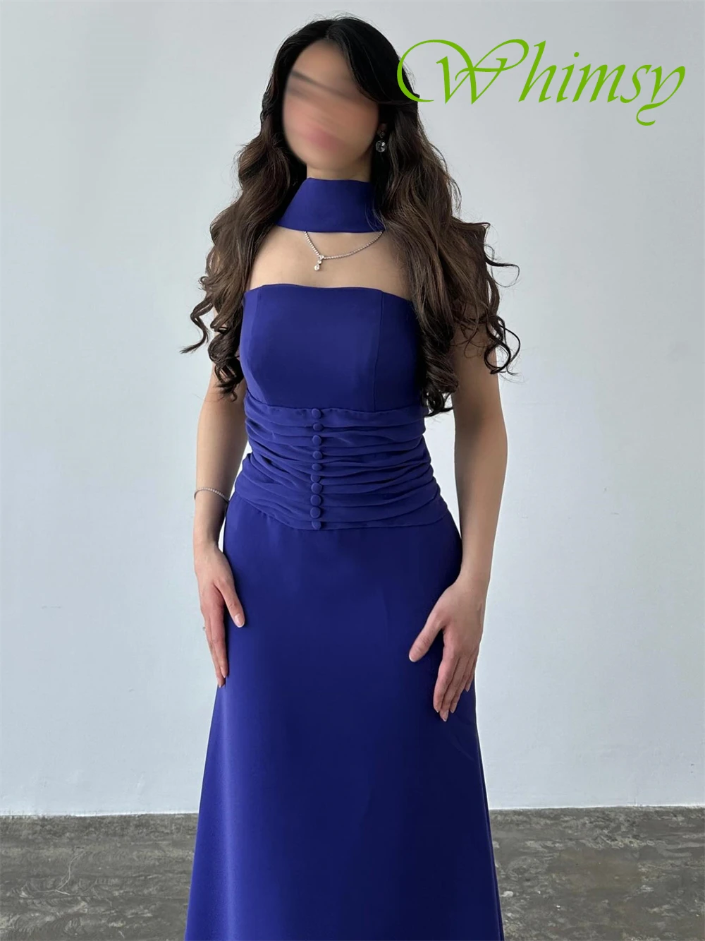 Элегантное вечернее платье из джерси по индивидуальному заказу. Нежные платья для выпускного вечера без бретелек. Вечерние платья без рукавов со шлейфом для особых случаев.