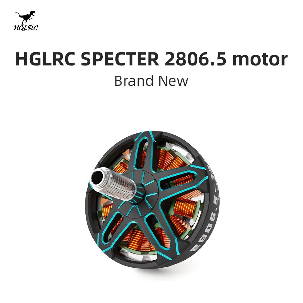 

HGLRC Specter 2806 1350KV Brushless Motor for FPV Racing Freestyle Drone