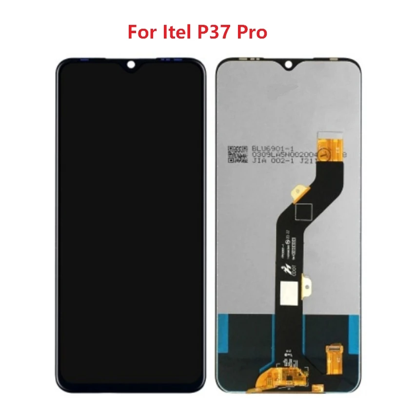 Teste ok para infinix itel p37 pro display lcd substituição do digitalizador da tela de toque