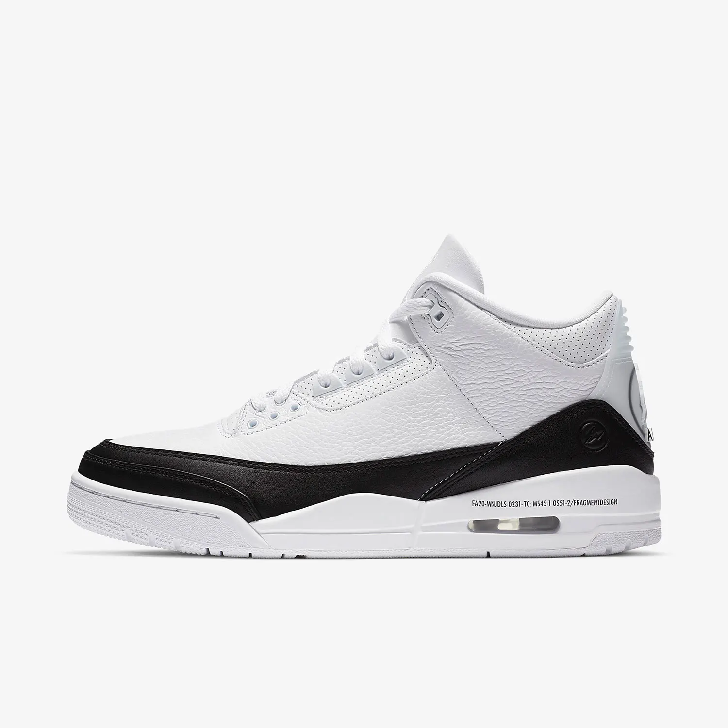 Nike Authentic Air Jordan 3x Fragment Men's Basketball Shoes DA3595-100