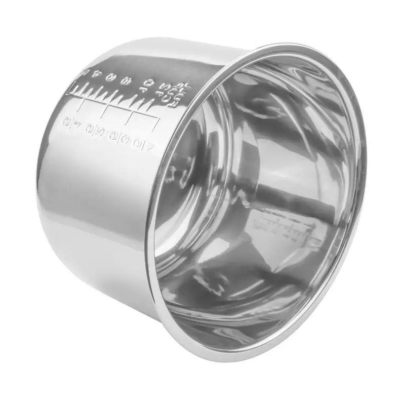 

A67K-6L Pressure Cooker Inner Pot Rice Pressure Cooker Liner Stainless Steel Inner Pot Minute Pressure Cooker Liner
