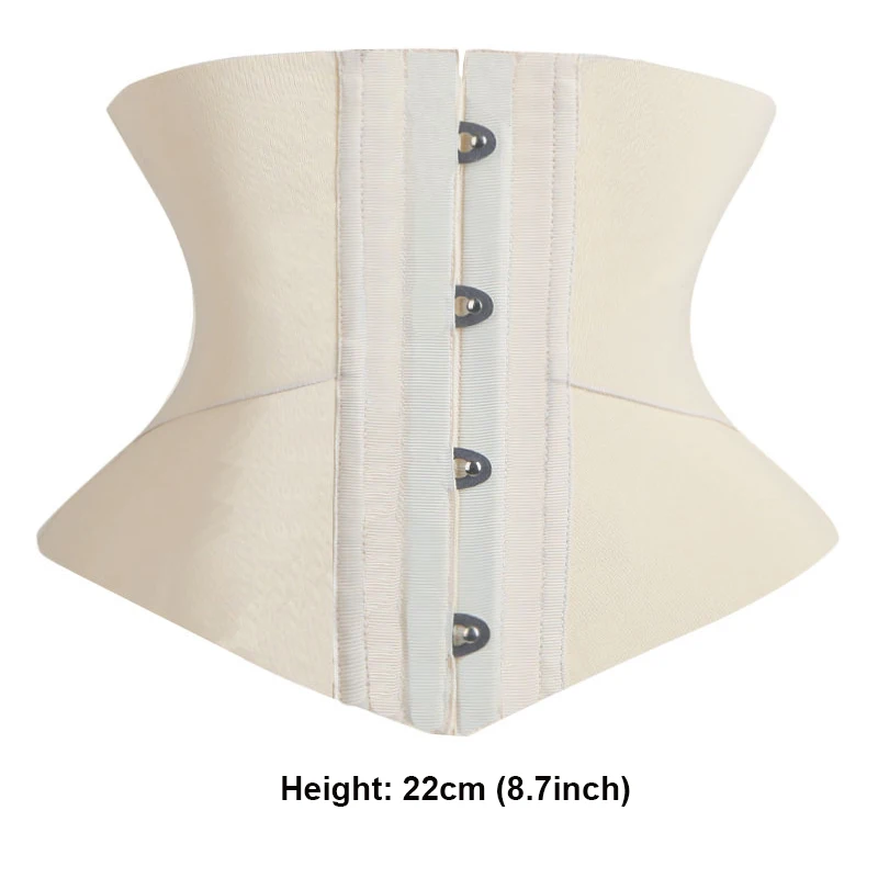 

Short Torso Waist Trainer Body Shaper Corset Bandage Tummy Wrap Slimming Belly Sheath Shapewear Women Modeling Strap Weight Loss