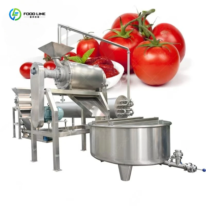 Customized Automatic Ketchup Maker Production Line Factory Price Food Processing Equipment