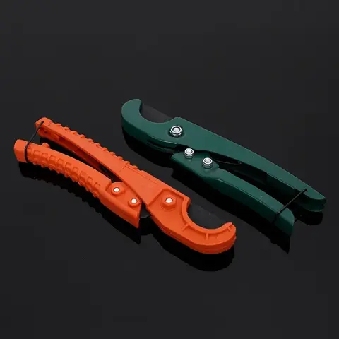 Bärbar PEX-rörskärare 31 mm för plaströr, enhandsmanövrering för PVC PPR-rör, kompakt saxdesign 10 best sales kraftig sax för att skära plast - №1