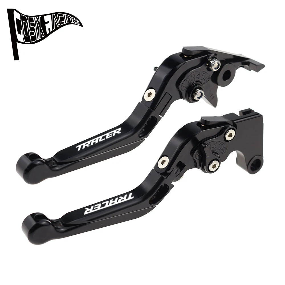 

For Tracer 7 2015-2022 Motorcycle CNC Accessories Folding Extendable Brake Clutch Levers Handle Set