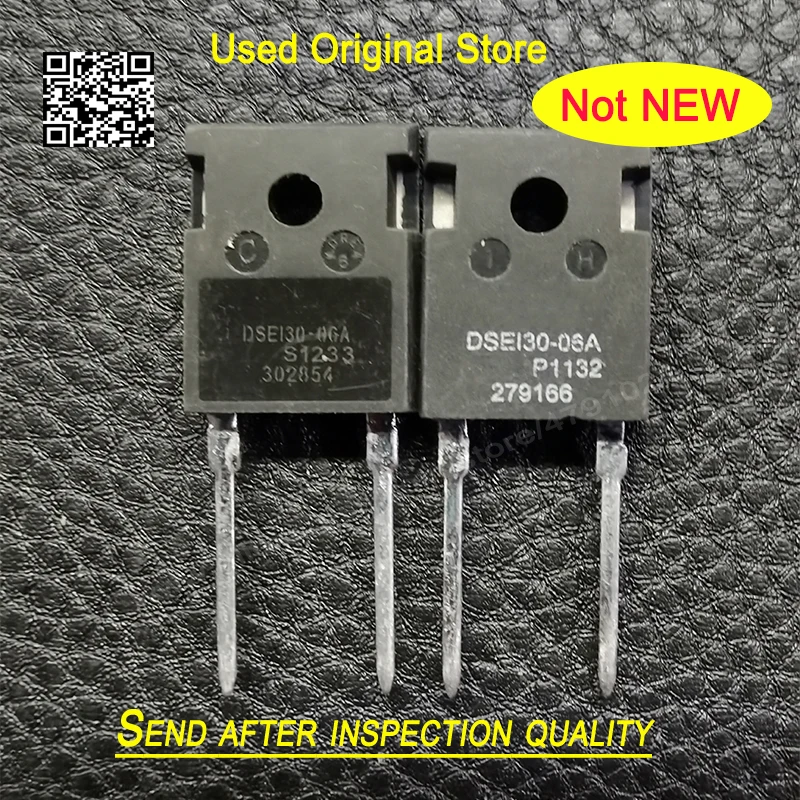 Used  5pcs DSE130-06A DSEI30-12A DSEI30-06A DSE130-12A TO-3P In Stock Original disassembly