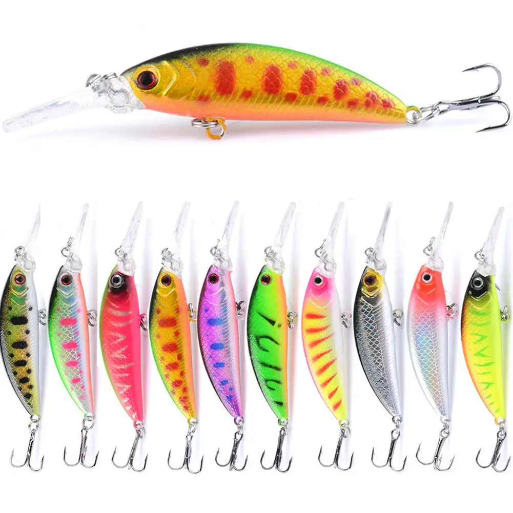 

6g/7cm Fishing Lure 50ss Slowly Sinking Simulation Artificial Hard Bait Minnow Wobbler Fishing Tackle For Bass Dropshipping