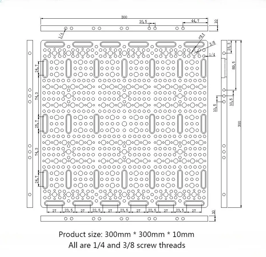 Mounting Cheese Plate for Expansion Mounting Switching Cheese Plate Camera Easy Plate