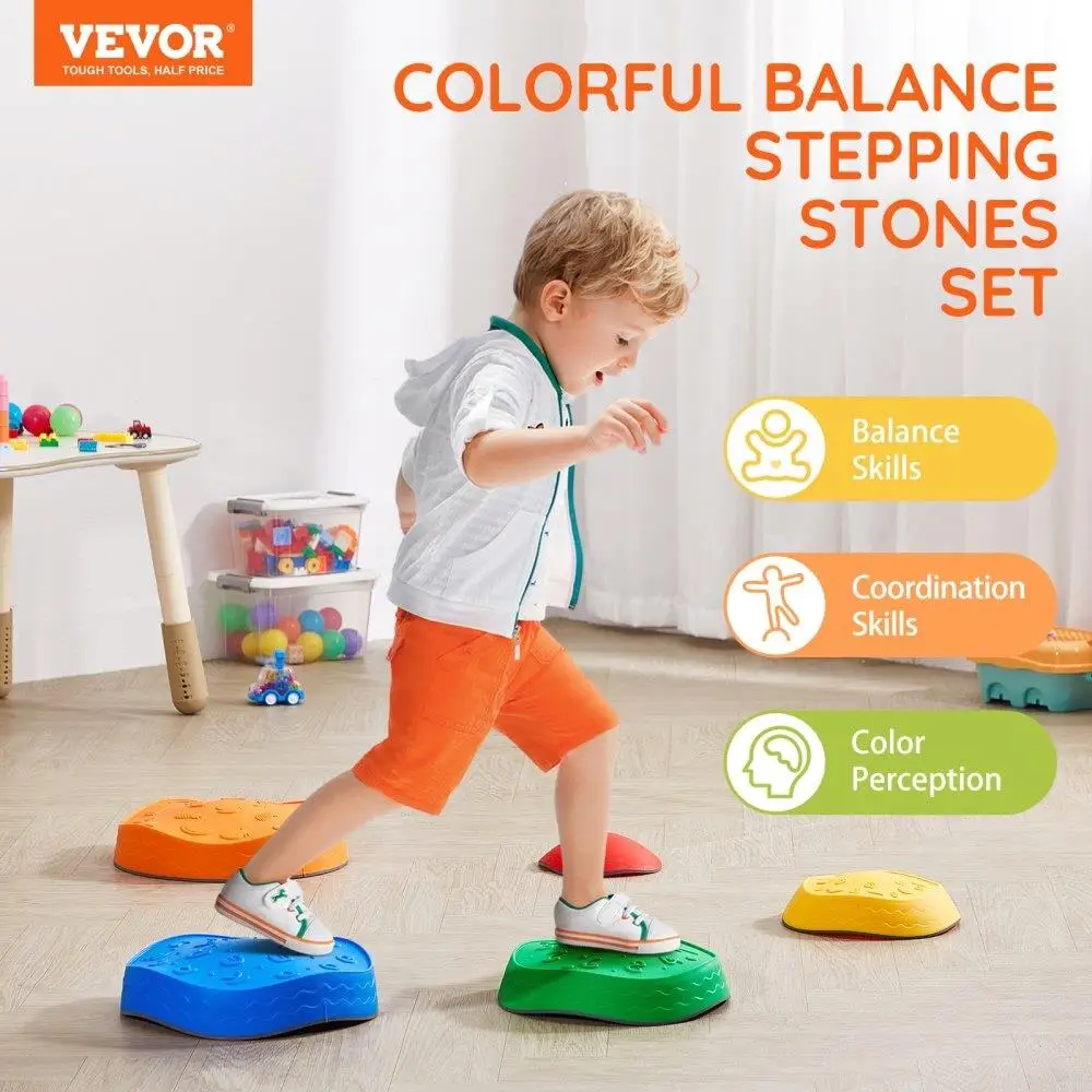 Kids Balance Discs Interactive Sensory Play Set 5 Pieces