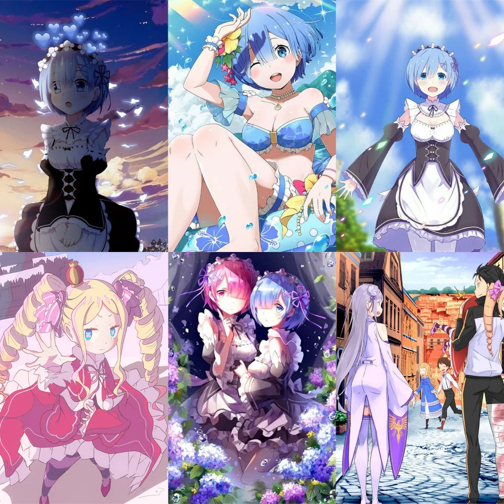 ملصقات كرتونية مزينة للأمتعة والدفاتر ، إعادة: صفر كارا هاجيميرو إيسيكاي سيكاتسو جرافيتي ، 63: