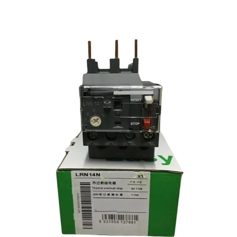 LRN14N 7-10A Thermal Overload Relay Motor Protection Relay 3P Industrial Control Switch 690V 1 Year Warranty