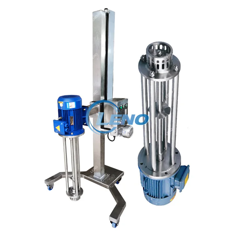 Factory Price industrial disapersing carbomer oil Cream mixer Lifting Homogenizer emulsifying Silverson High Shear Mixer