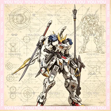 

New WOLF Model 1/100 MG ASW-G-08 Barbatos Lupus Rex GK Assembly Model Kits Alloy Skeleton Action Figure Robot Plastic Model Toys