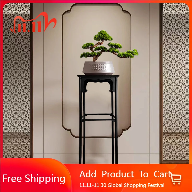 

Metal Repisas Shelves Bedroom Acrylic Corner Box Living Room Display Stand Nordic Plant Flower Vase Estante Home Decorations