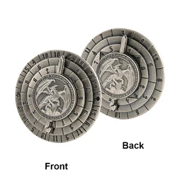 Spinner Dice 7-in-1Metal DND Dice Set Unique Dice Spinner Antique Rotate Metal D&D Dice for Dungeons and Dragons RPG Gaming Dice