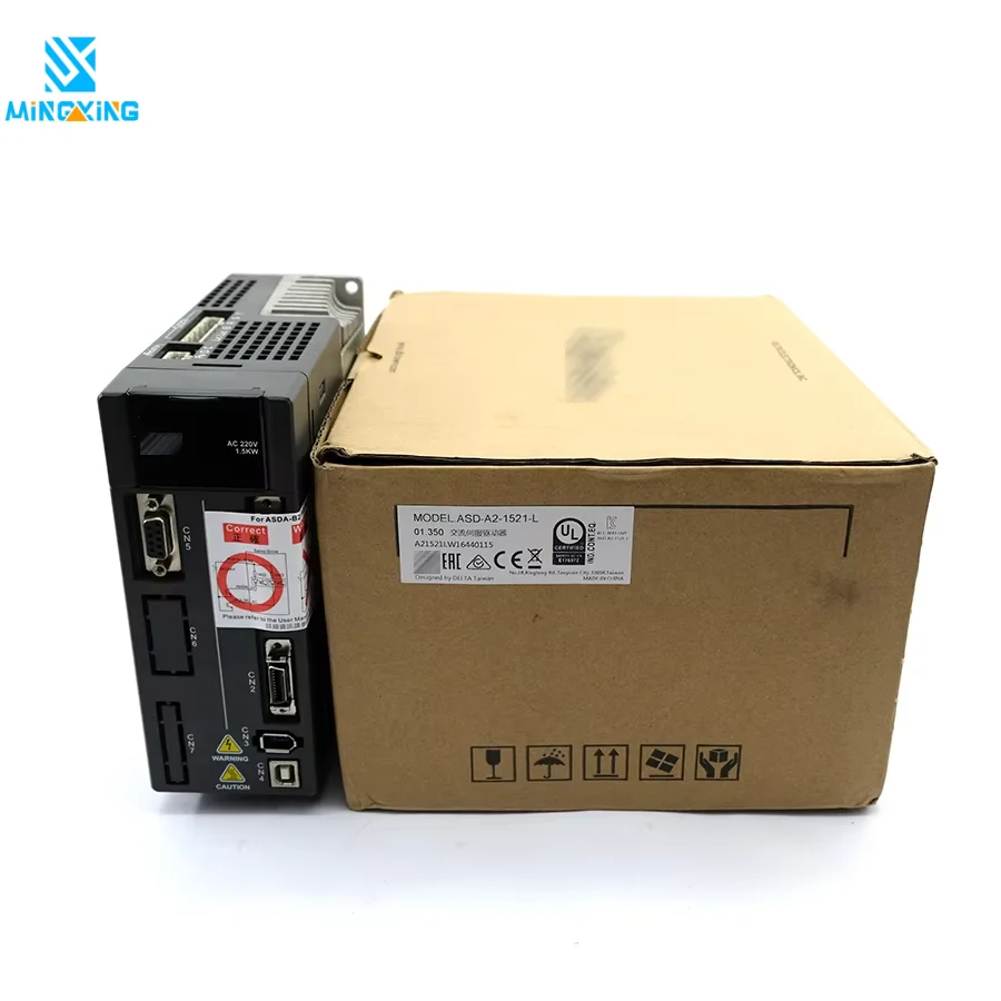 AC Servo Drive ASD-A2-1521-L ASD-A2-1021-L ASD-A2-0721-L 1.5KW 1KW 750W 220V High Precision Motion Controller for CNC Packaging