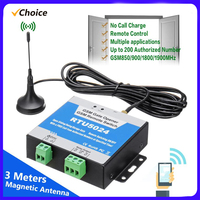 GSM Door Gate Opener Remote On/Off Switch Free Call SMS Command Support 850/900/1800/1900MHz
